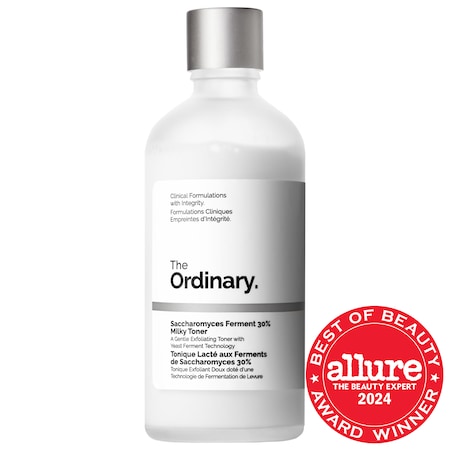 Saccharomyces Ferment 30% Milky Toner for Gentle Exfoliation and Hydration 3.4 oz / 100 ml