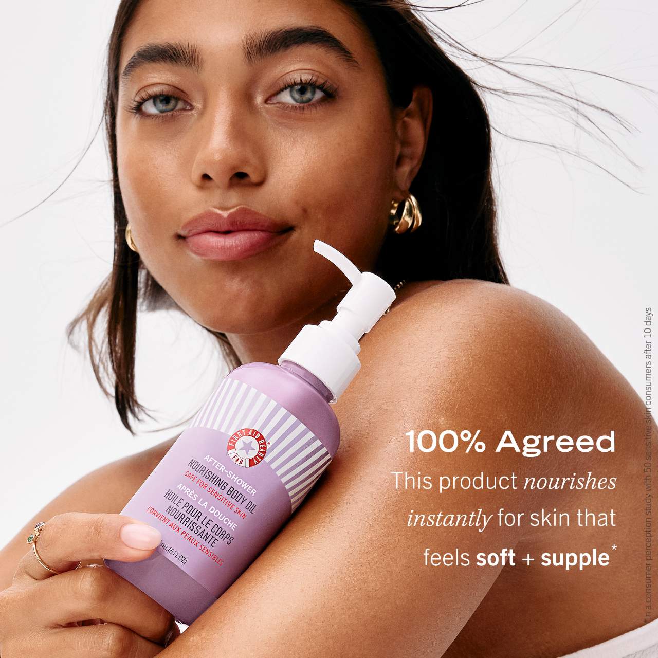 After-Shower Nourishing Body Oil - First Aid Beauty | Sephora