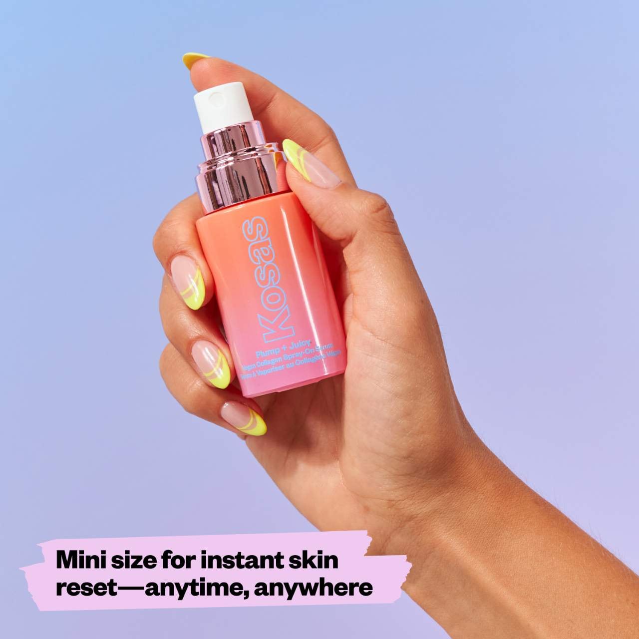 Mini Plump + Juicy Vegan Collagen + Probiotic Spray-On Serum