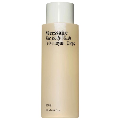Смягчающий гель для душа с AHA/BHA/PHA и ресвератролом Nécessaire The Body Wash Hinoki