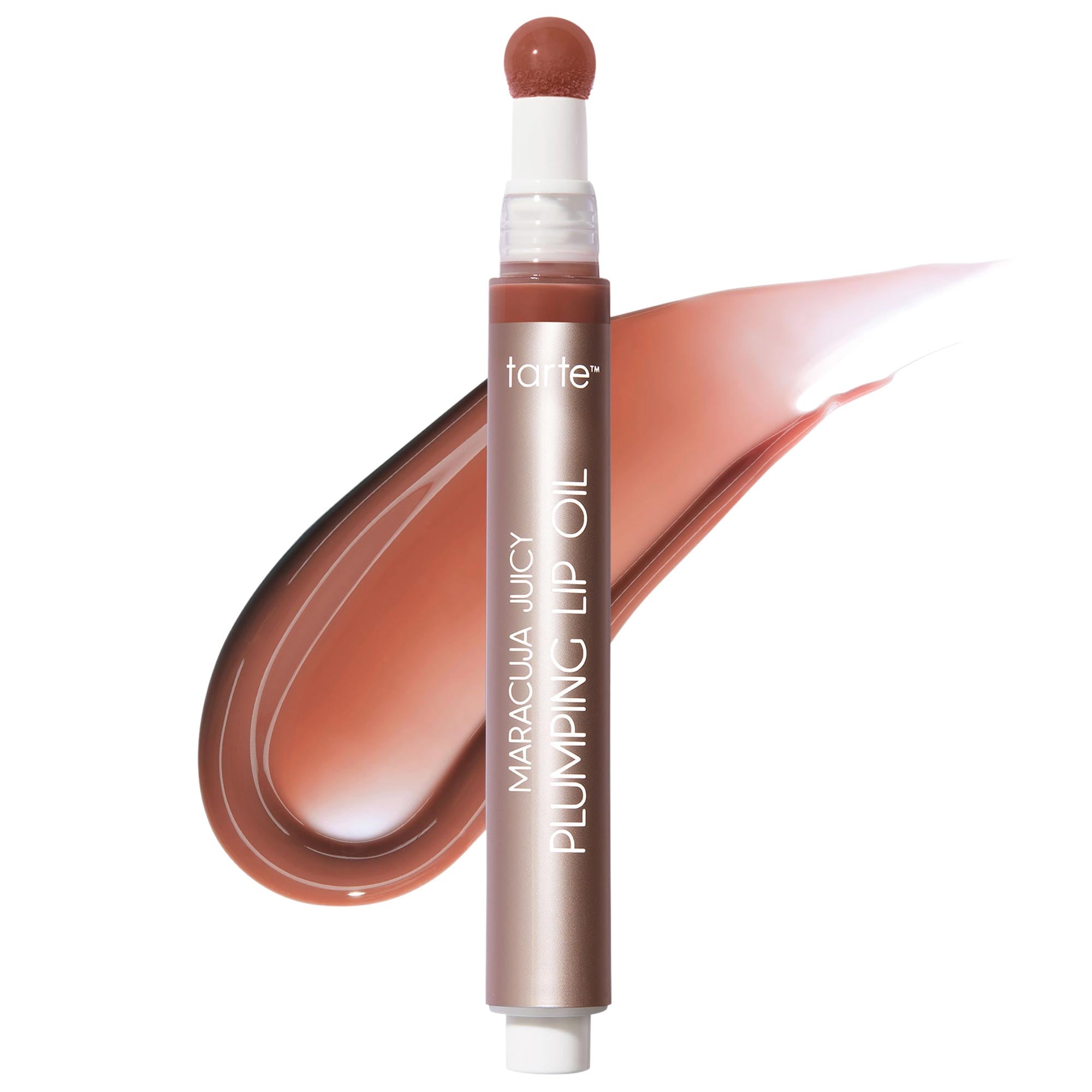tarte maracuja juicy lip plumping oil with hyaluronic acid 0.091 oz / 2.7 mL