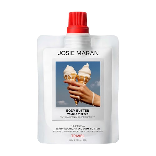 Мини-баттер для тела Josie Maran Vanilla Vibezzz с аргановым маслом, сменный блок
