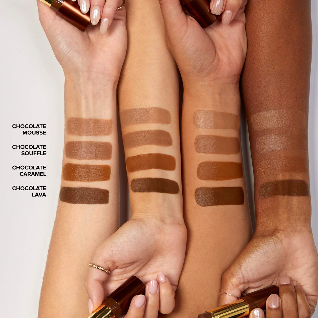 Тающий бронзирующий и скульптурирующий стик Too Faced Chocolate Soleil — фото 3