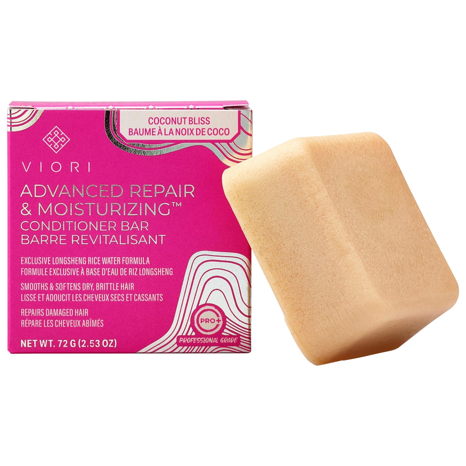 Кондиционер-брусок для восстановления и увлажнения Viori Coconut — фото 1