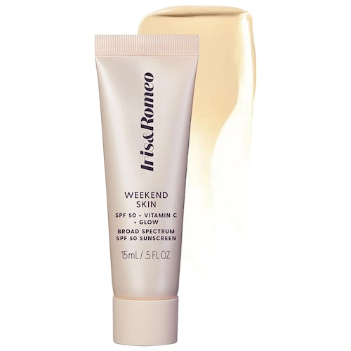 Мини-тонирующий солнцезащитный крем Iris&Romeo Weekend Skin SPF 50 с витамином C