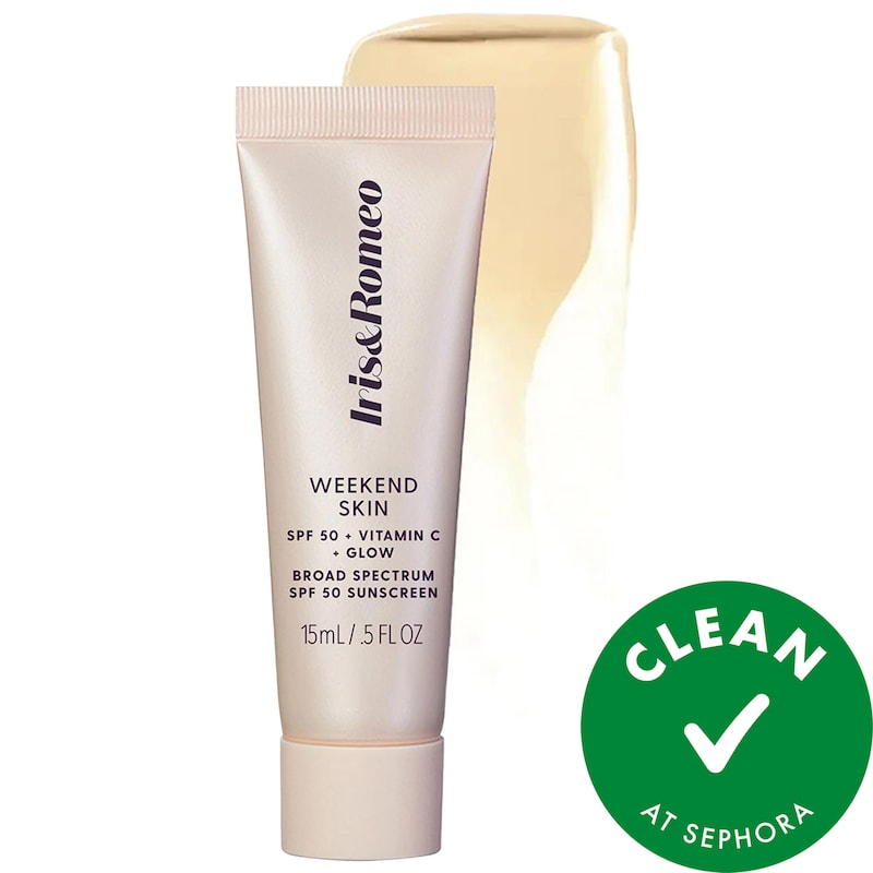 Mini Weekend Skin SPF 50 Natural Glow Tinted Sunscreen with Vitamin C + Niacinamide