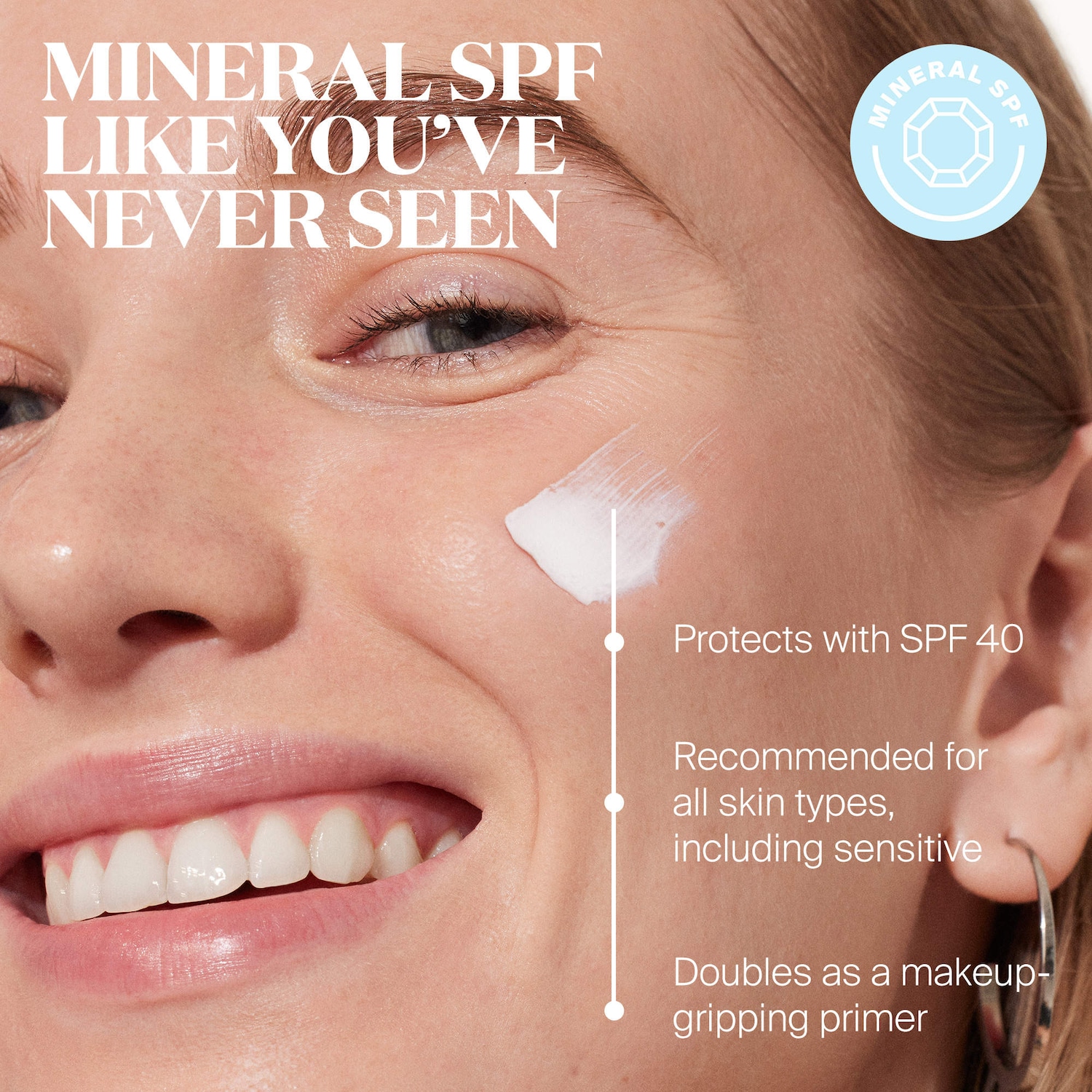 Минеральное солнцезащитное средство Supergoop! Mineral Unseen SPF 40 — фото 3