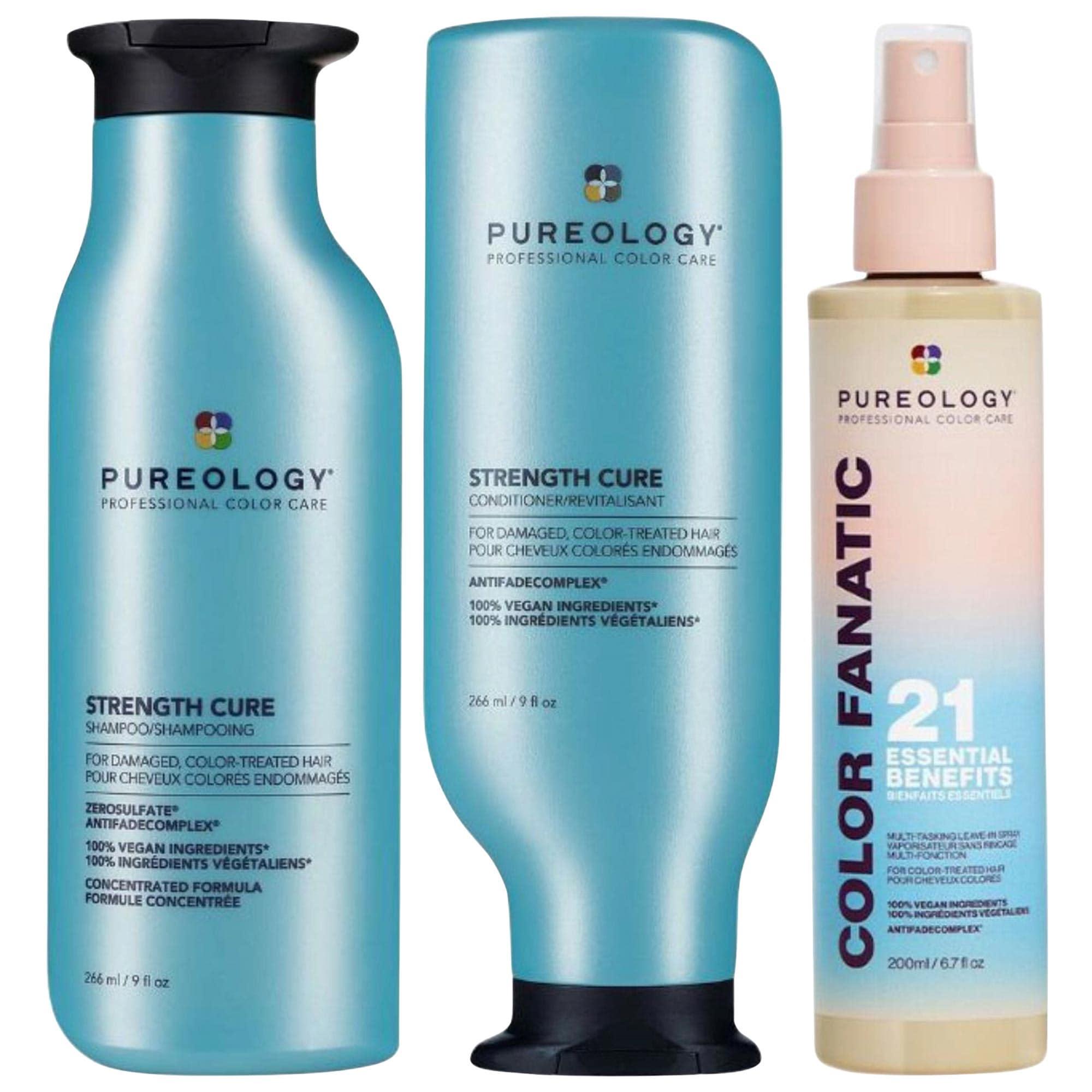 Thumbnail of Pureology Color Fanatic & Strength Cure Shampoo and Conditioner Hair Kit