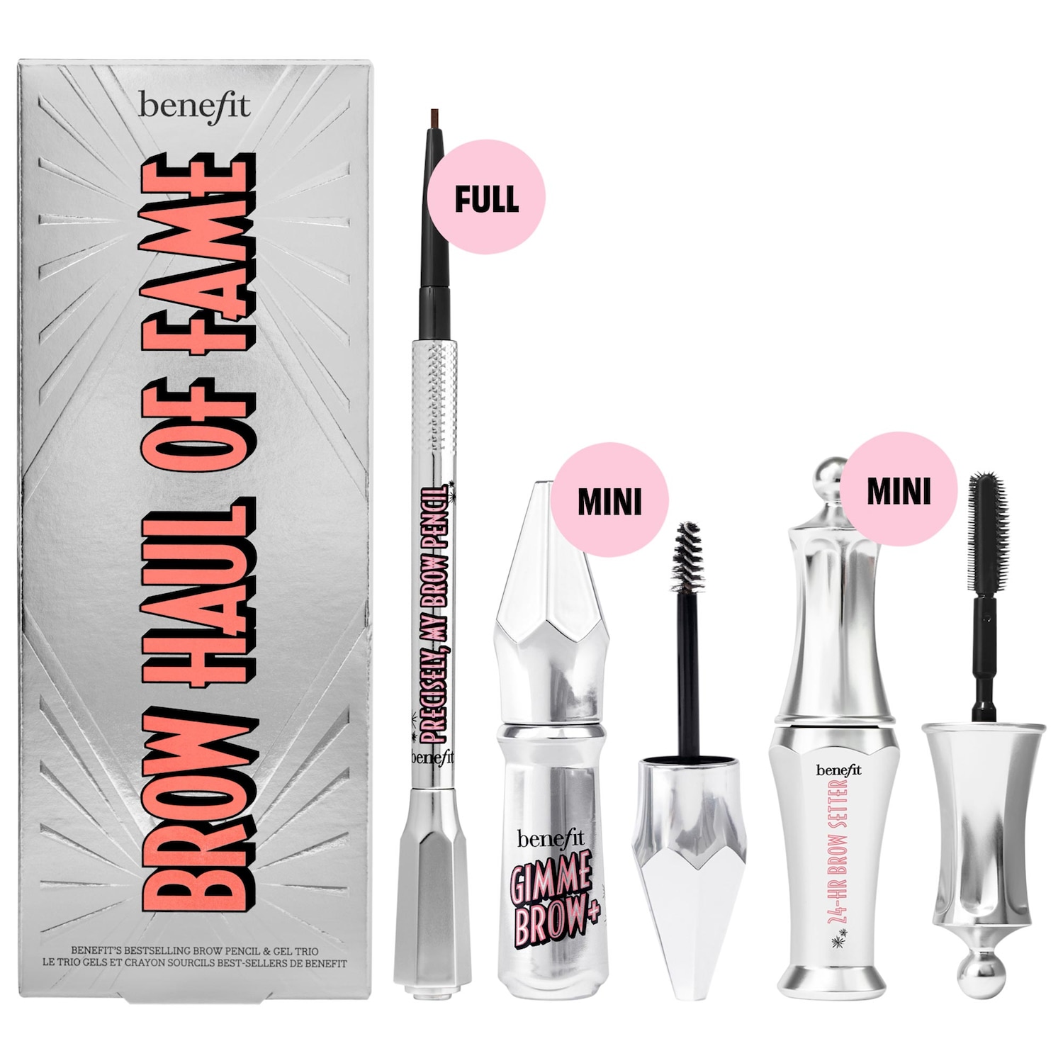 Набор хитов для бровей Benefit Cosmetics Brow Haul of Fame — фото 1
