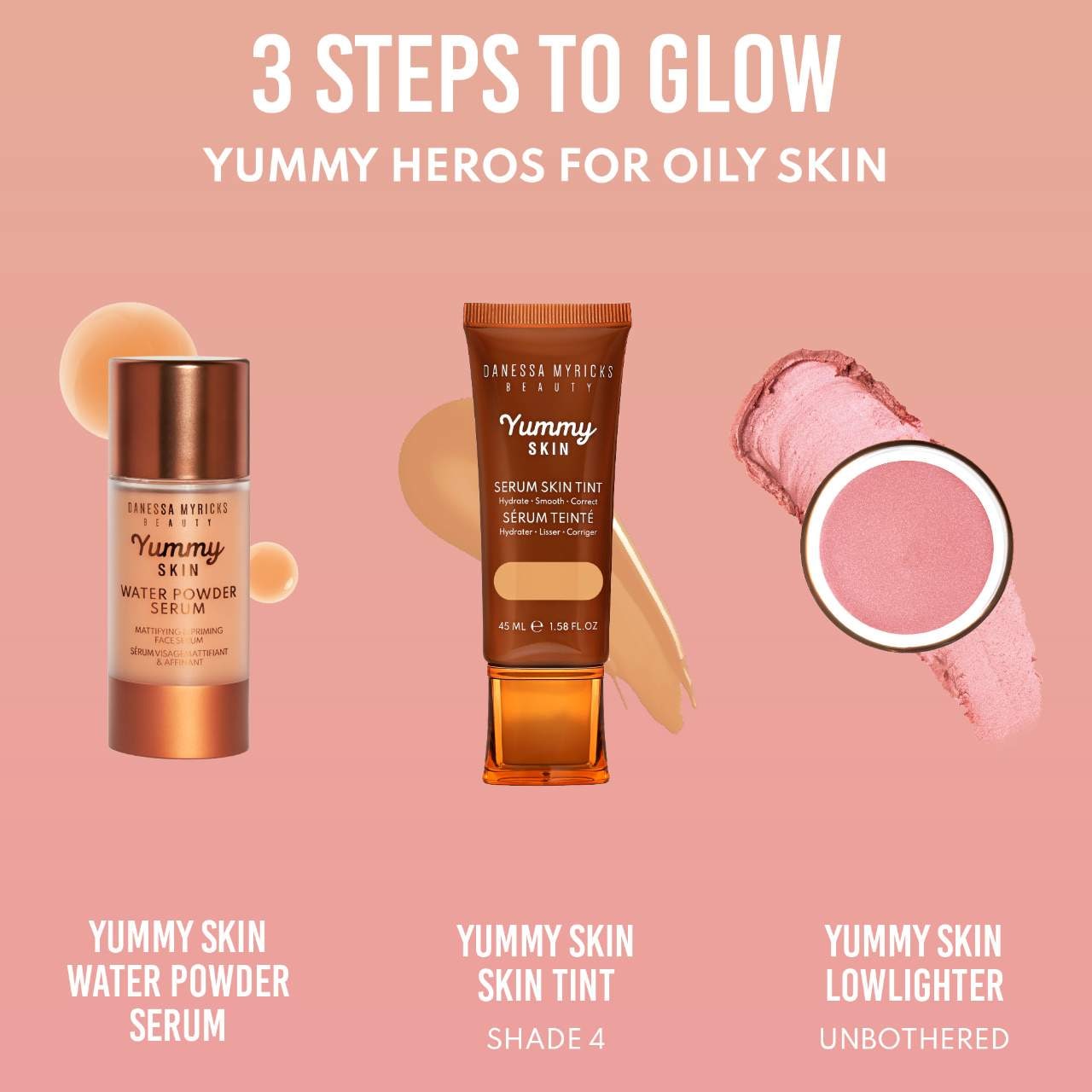 Бальзам-пудра для скульптурирования Danessa Myricks Beauty Yummy Skin Lowlighter — фото 6