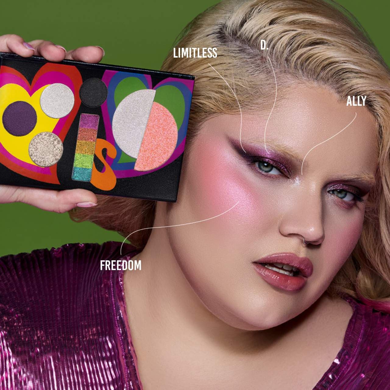 Danessa Myricks Beauty Love is Love Face Palette