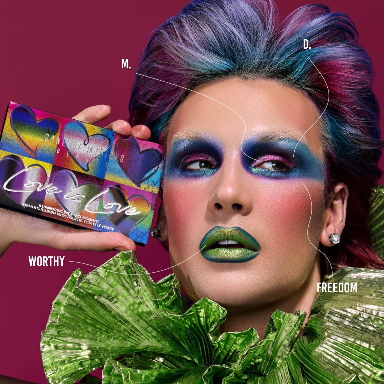 Danessa Myricks Beauty Love is Love Face Palette - Thumbnail 2