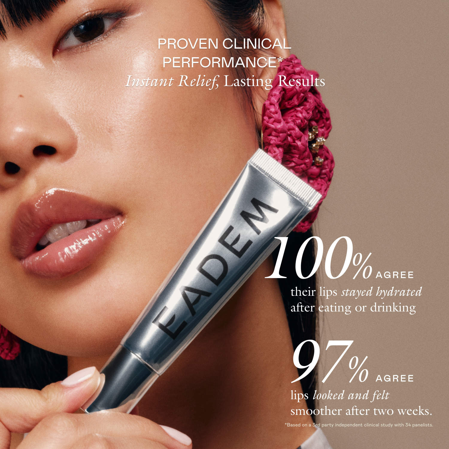 Le Chouchou Exfoliating + Softening Peptide Lip Balm - EADEM