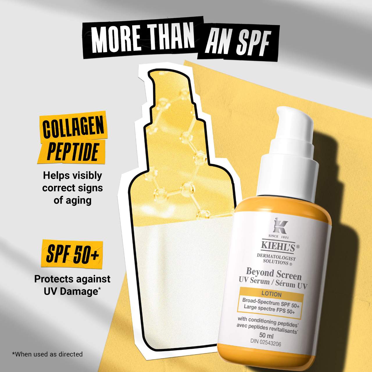 Beyond Screen UV Serum SPF 50 - Kiehl's Since 1851 | Sephora
