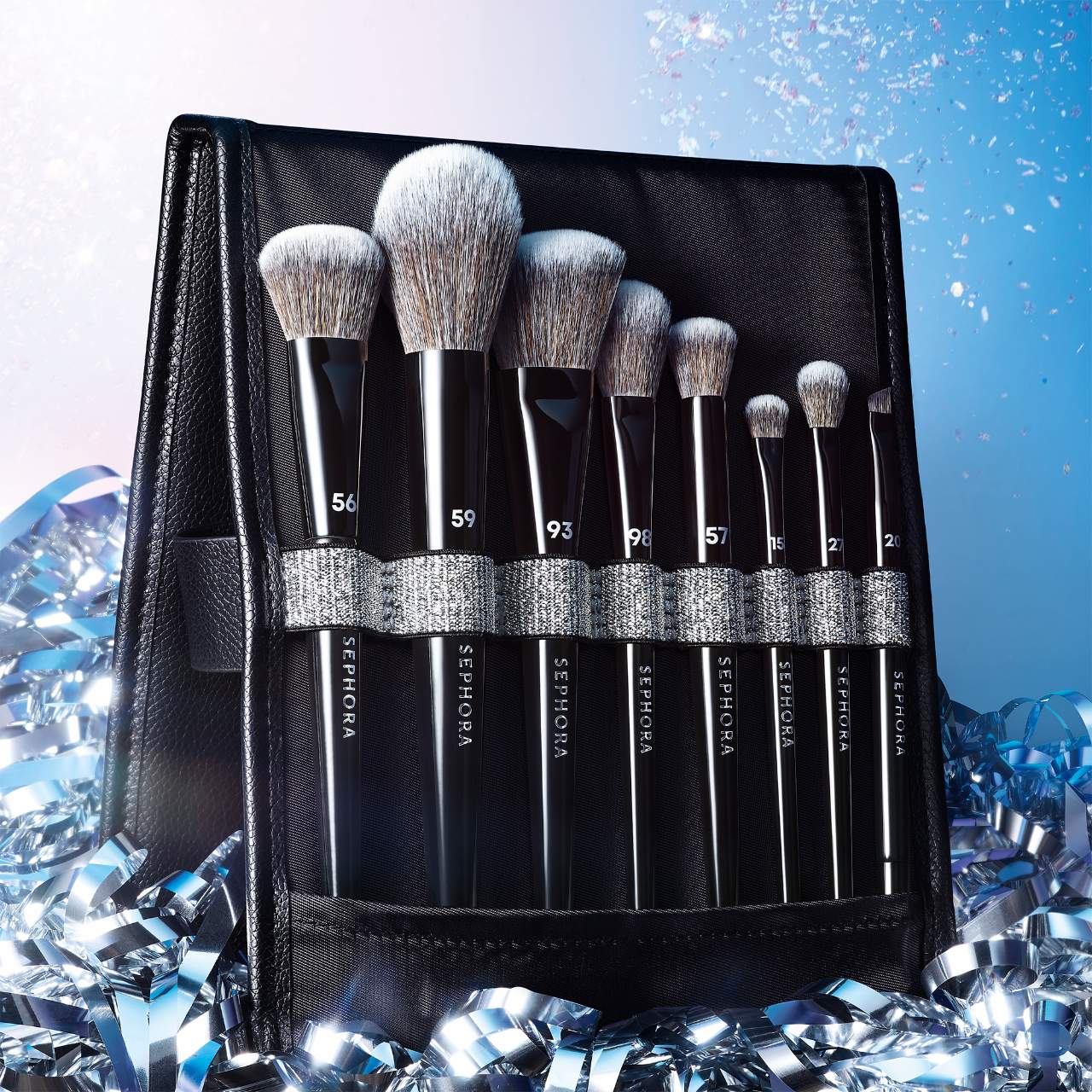 Набор из 8 профессиональных кистей для лица и глаз Sephora Collection Pro — фото 7