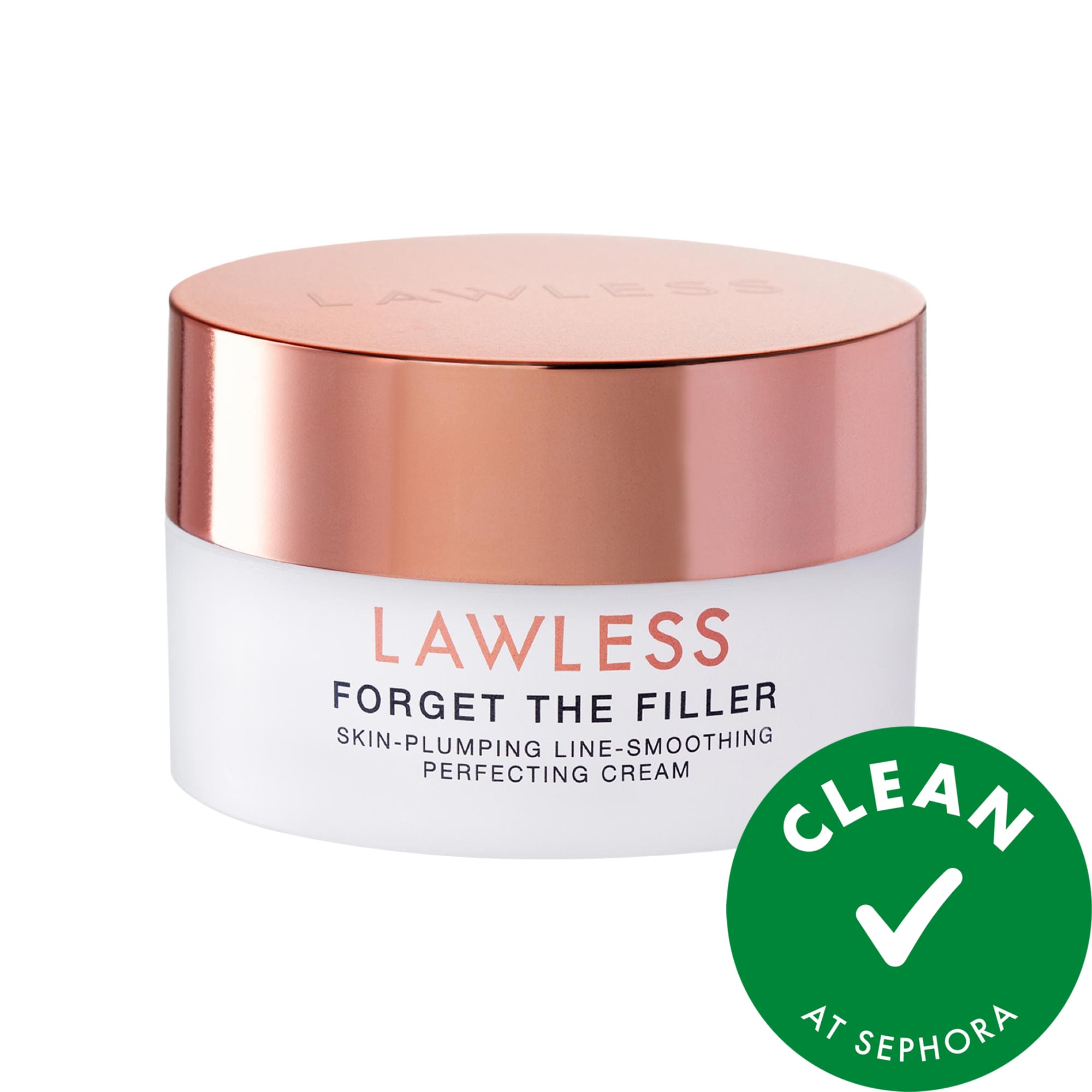 LAWLESS Mini Forget the Filler Skin-Plumping Line-Smoothing Moisturizer + Makeup Primer 0.5 oz / 15 mL