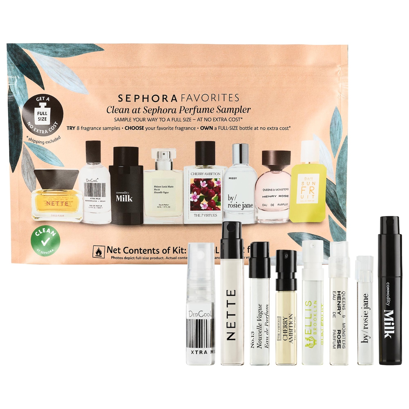 Clean Perfume Sampler Set with Redeemable Voucher