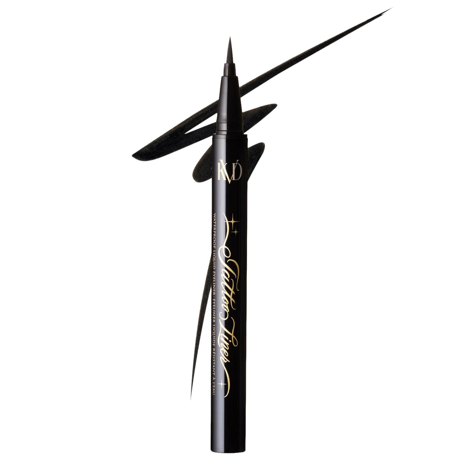 Веганская водостойкая жидкая подводка для глаз KVD Beauty Tattoo Liner — фото 1