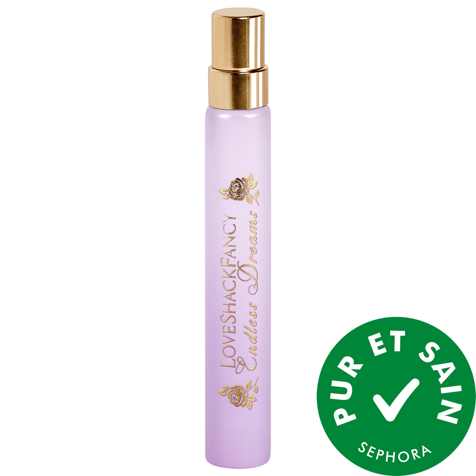 LoveShackFancy Eau de parfum Endless Dreams avec fraise et vanille en vaporisateur de voyage 0.34 oz / 10 ml eau de parfum vaporisateur