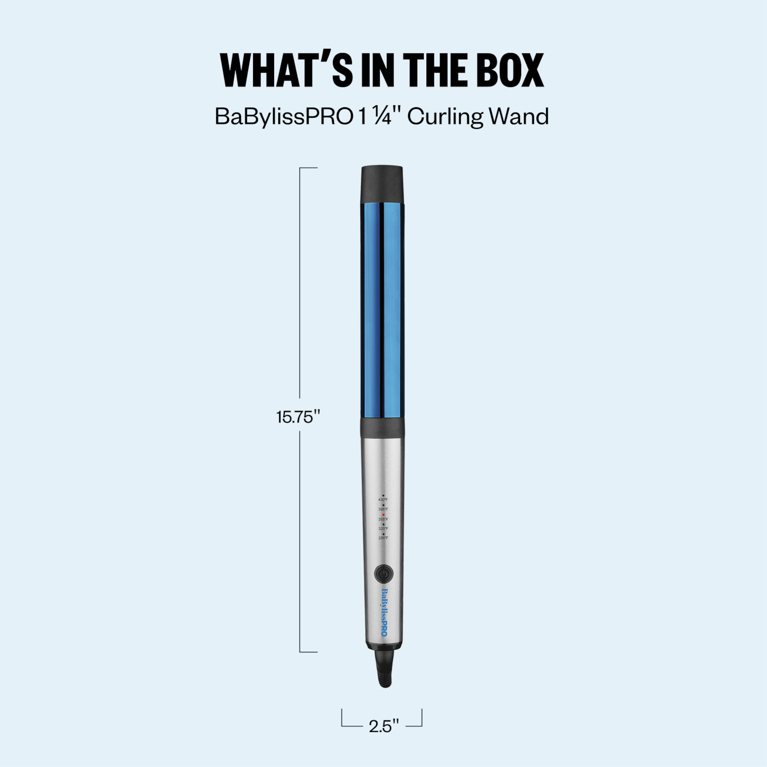 Плойка-стайлер BaBylissPRO Nano Titanium 1 1/4 — фото 7
