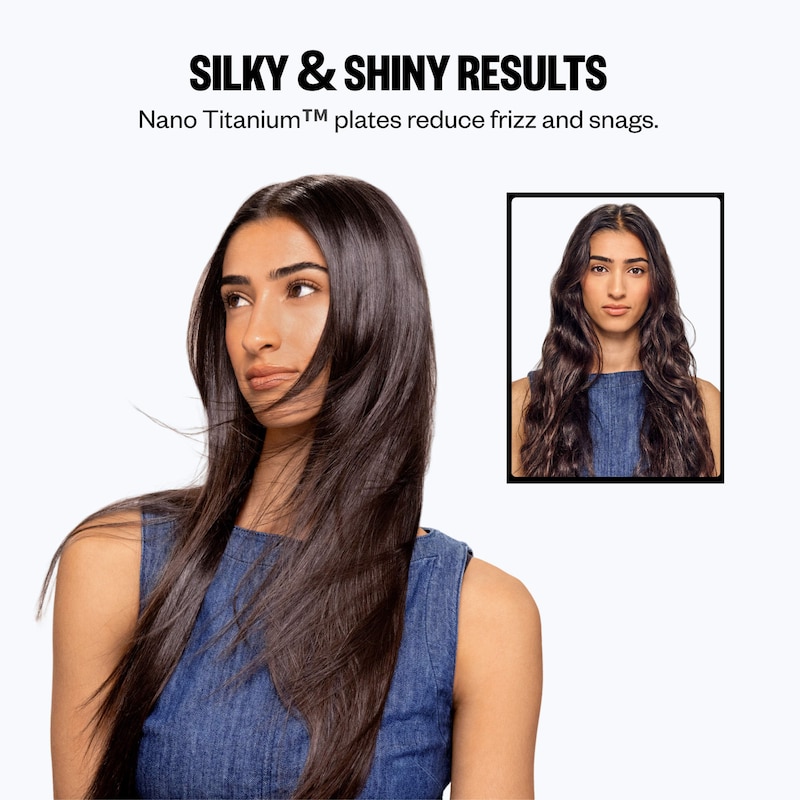 Nano Titanium 1” Digital Hair Straightener Flat Iron thumbnail 4