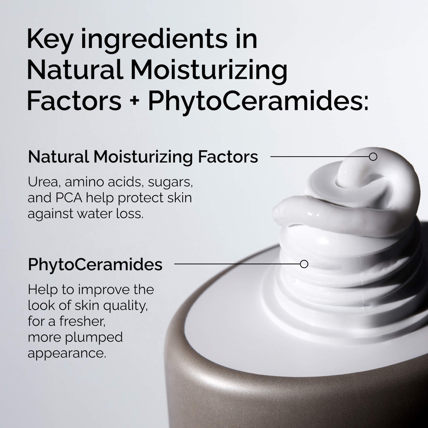 Natural Moisturizing Factors + PhytoCeramides Rich Moisturizer