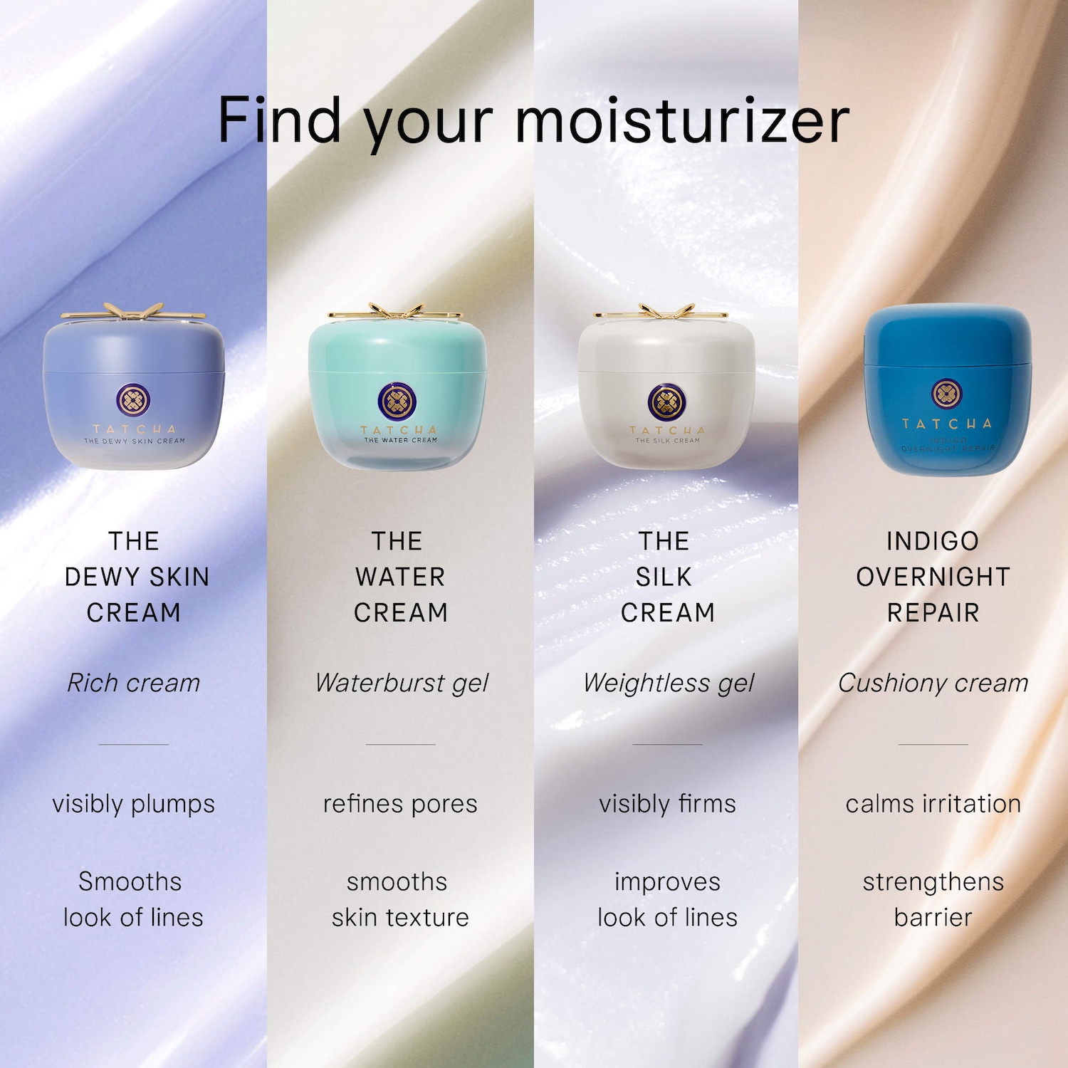 The Dewy Skin Cream Plumping & Hydrating Refillable Moisturizer