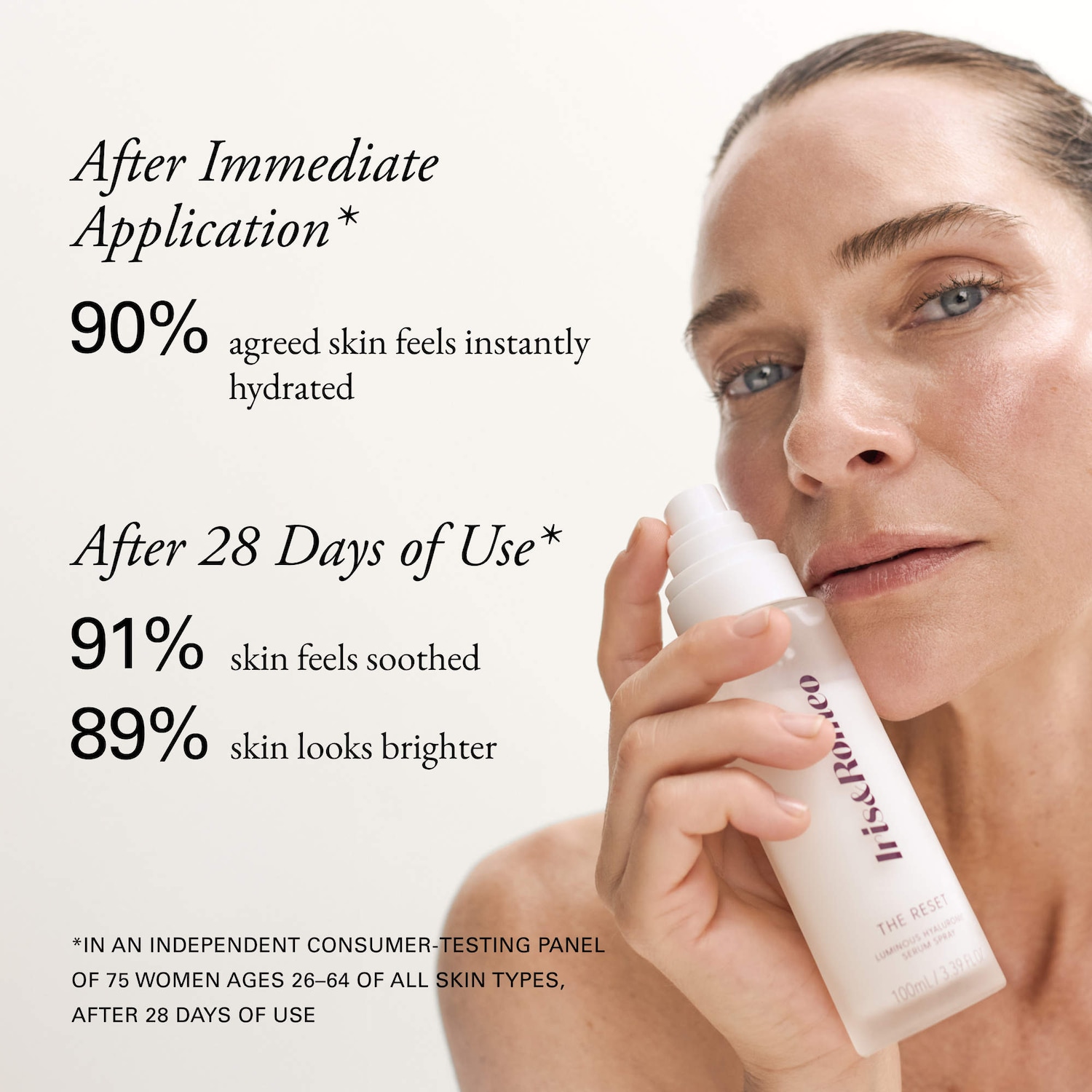 Mini The Reset Luminous Hyaluronic Acid & Niacinamide Serum Spray