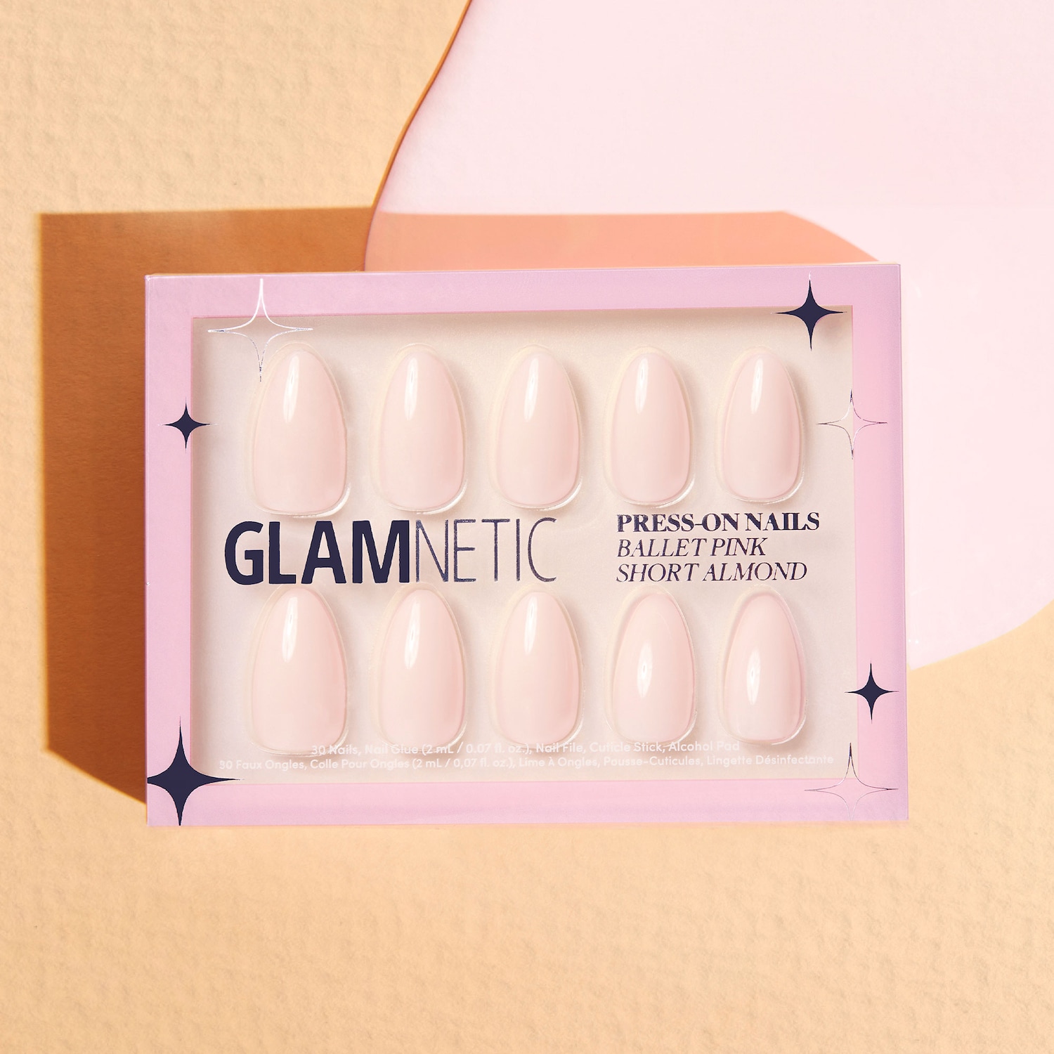 Набор накладных ногтей Glamnetic Press-On, цвет: Розовый — фото 6