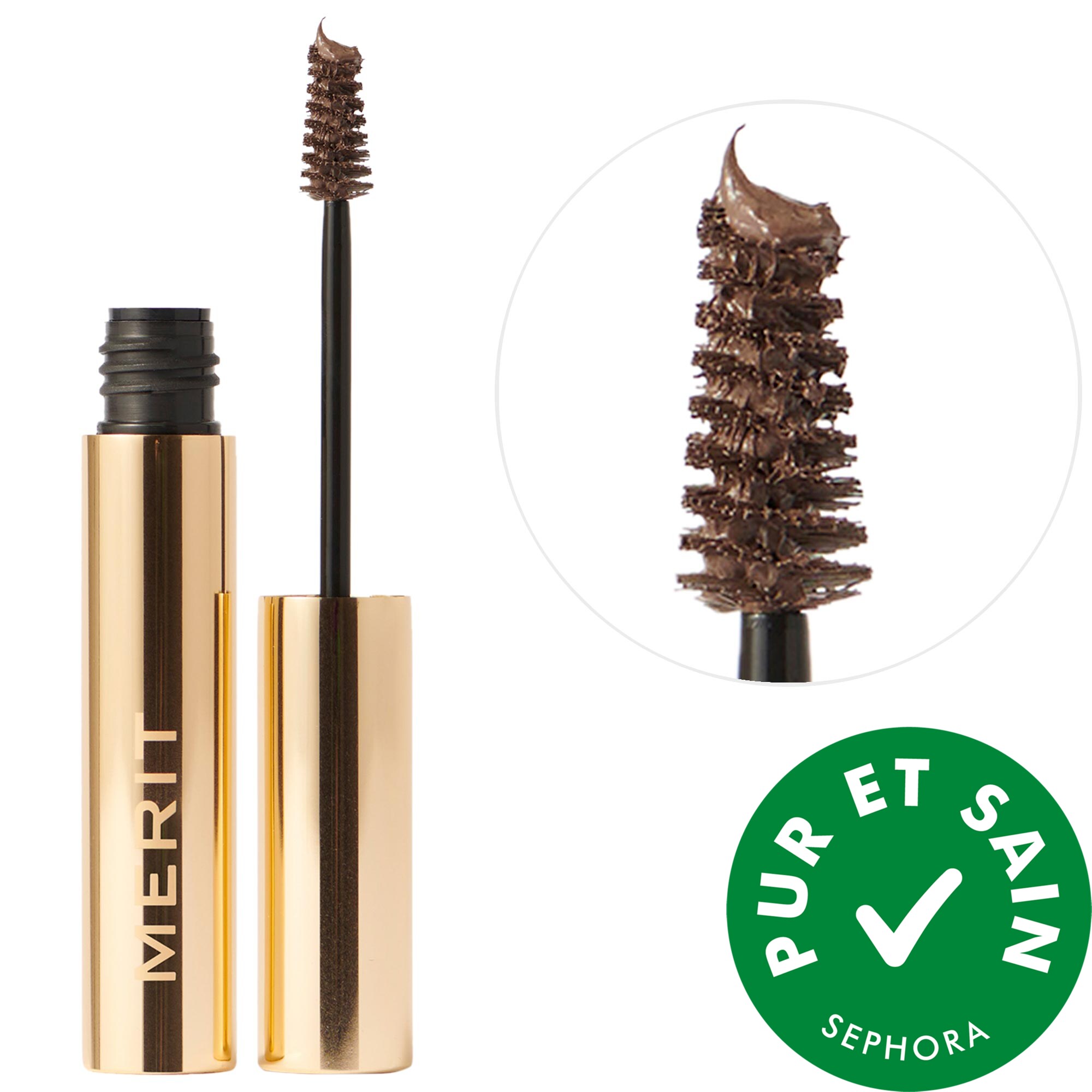MERIT Gel-pommade volumisant teinté pour sourcils 1980 0.15 oz / 4.5 mL