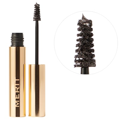 MERIT - Brow 1980 Volumizing Tinted Eyebrow Gel-Pomade Brown Black 0.15 oz / 4.5 mL MERIT Brow 1980 Volumizing Tinted Eyebrow Gel-Pomade Clean at Sephora