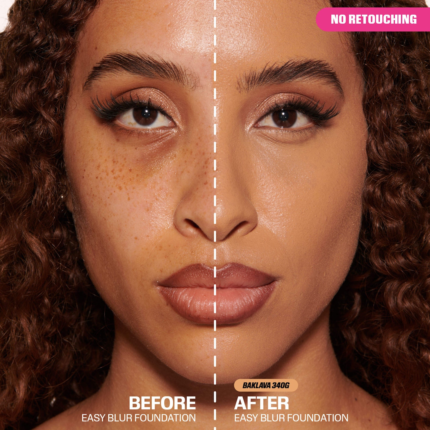 Easy Blur Natural Airbrush Foundation with Niacinamide - HUDA