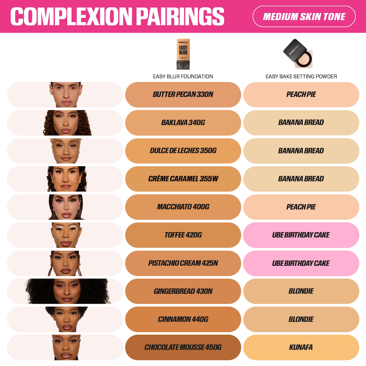 Easy Blur Natural Airbrush Foundation with Niacinamide - HUDA