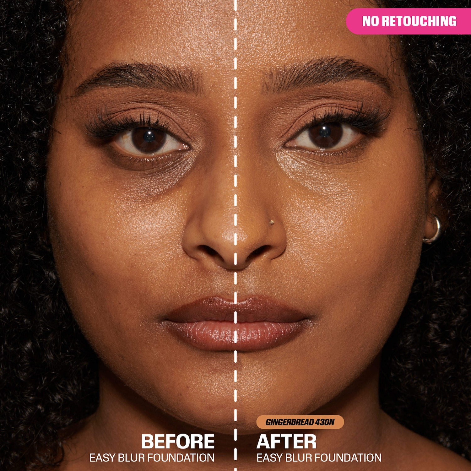 Easy Blur Natural Airbrush Foundation with Niacinamide - HUDA