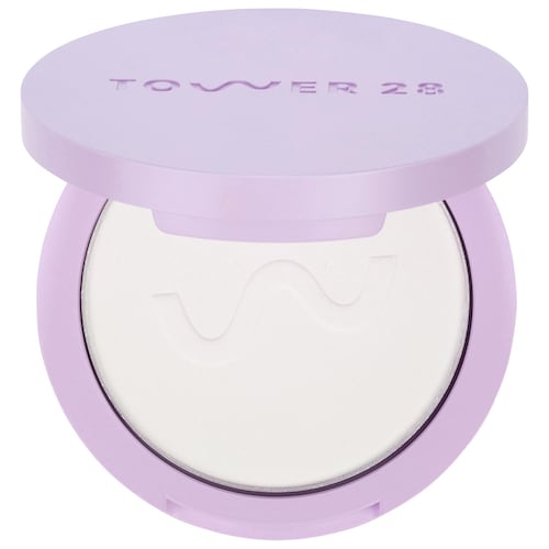 Прессованная пудра без талька для фиксации Tower 28 Beauty GetSet Blur + Set, 12 часов