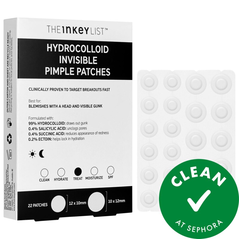 Hydrocolloid Invisible Pimple Patches + Salicylic Acid
