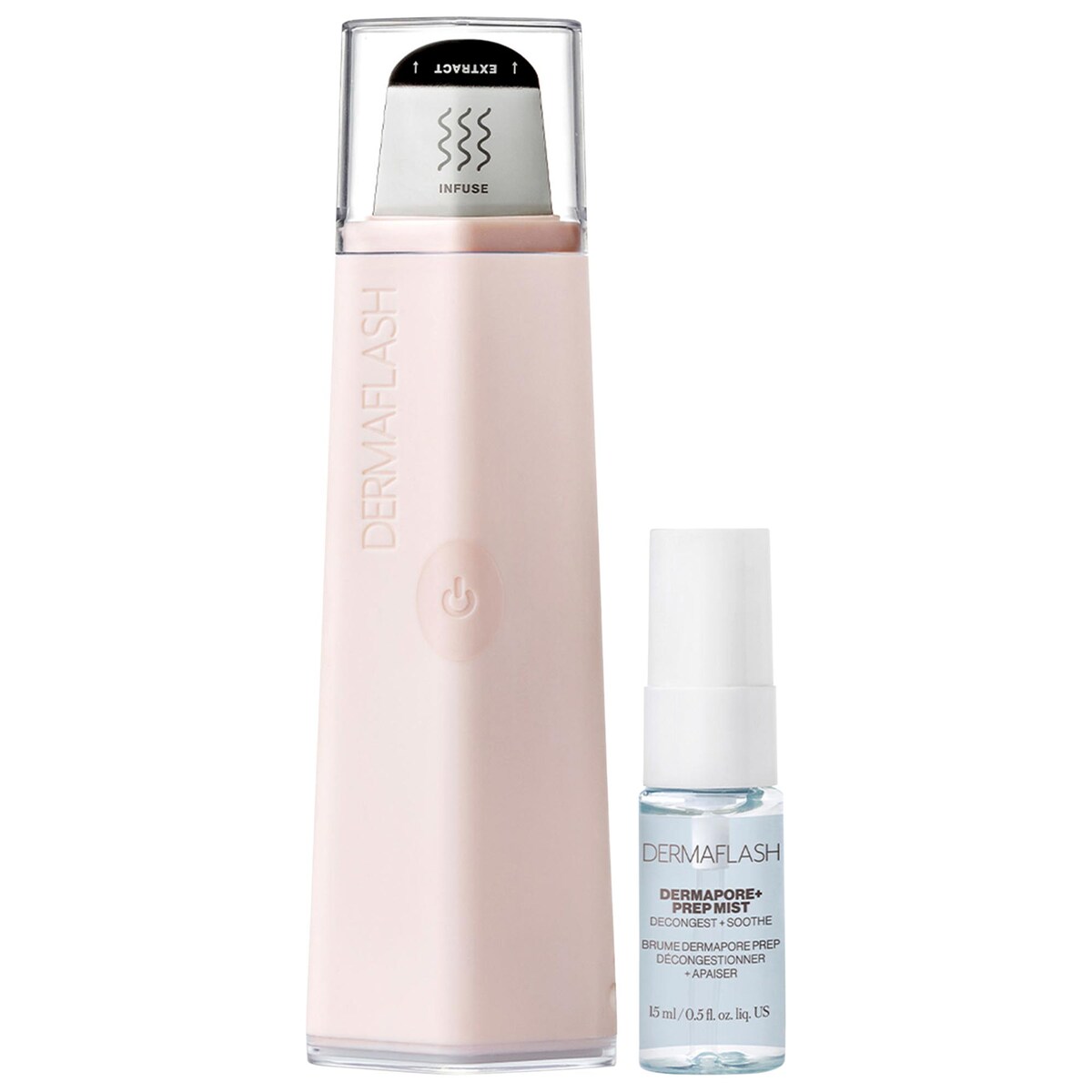 DERMAFLASH DERMAPORE+ Ultrasonic Pore Extractor + Skincare Infuser