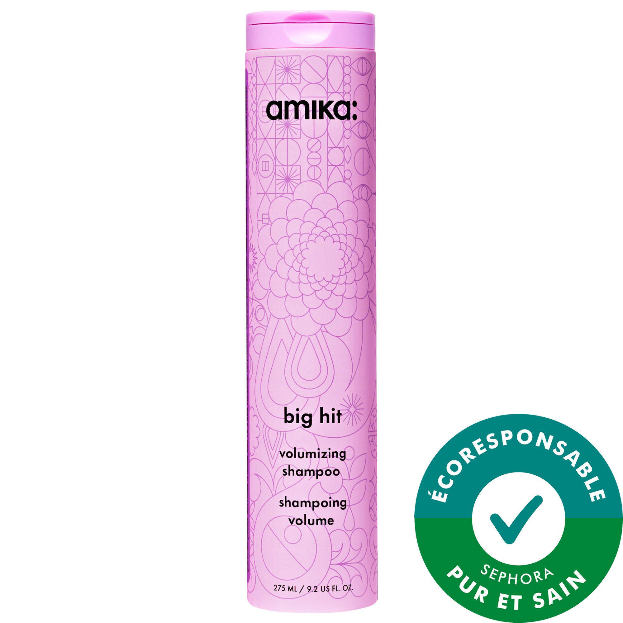 amika Shampooing volumisant Big Hit 9.2 oz / 275 ml