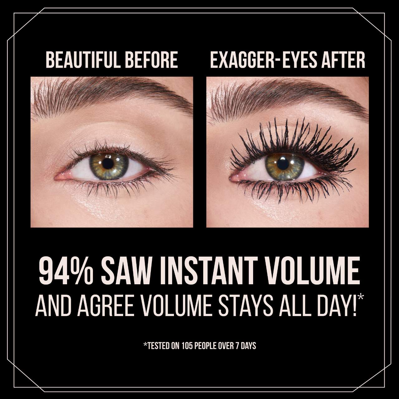 Тушь для объёма и подкручивания ресниц Charlotte Tilbury Exagger-eyes — фото 3