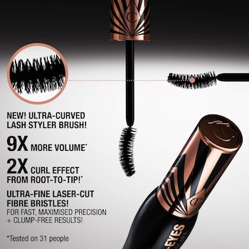 Charlotte Tilbury Exagger-eyes Volume Mascara in Black