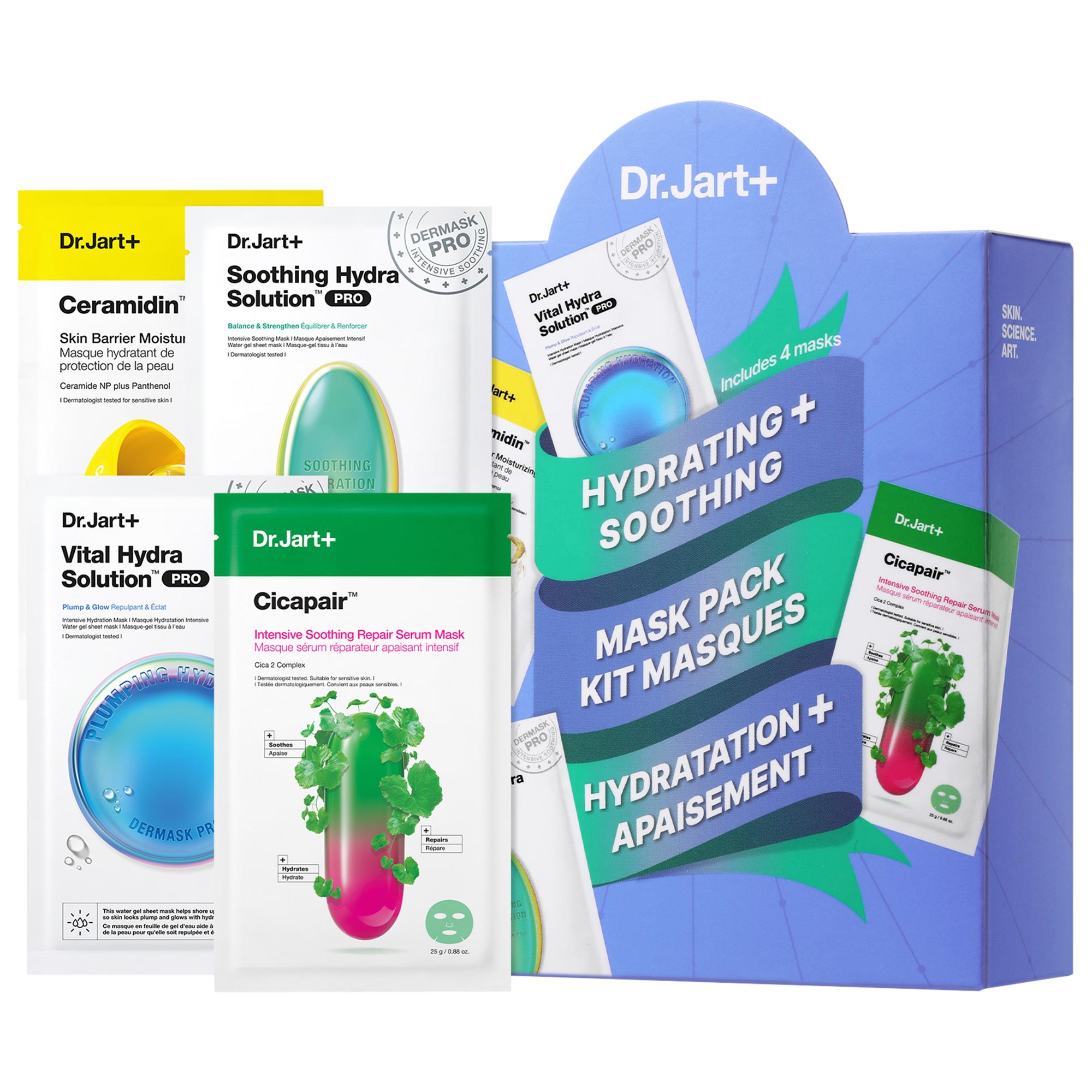 Dr. Jart+ Hydrating & Soothing Face Mask Value Set