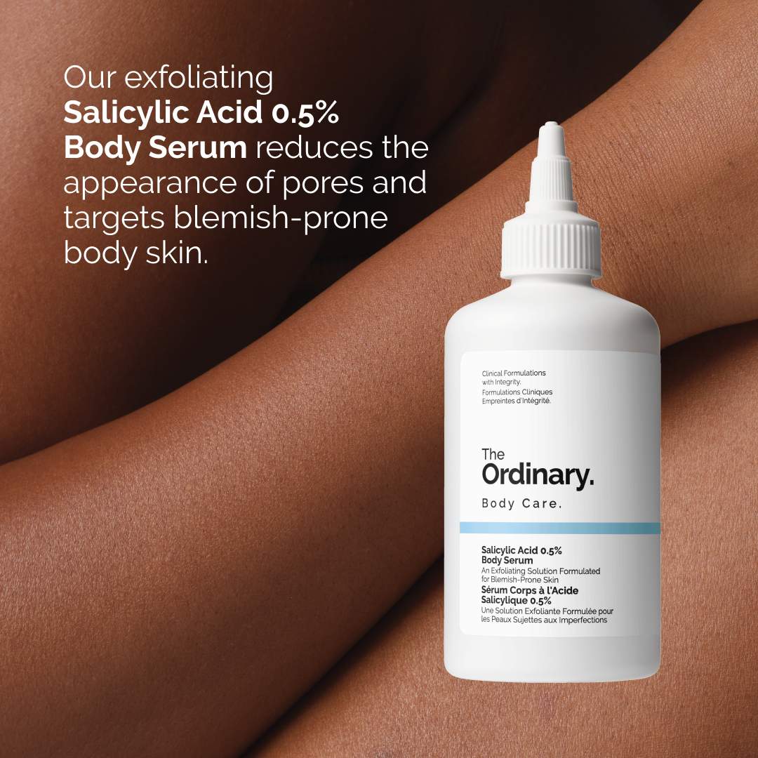 Отшелушивающая сыворотка для тела с 0.5% салициловой кислоты The Ordinary против акне — фото 6