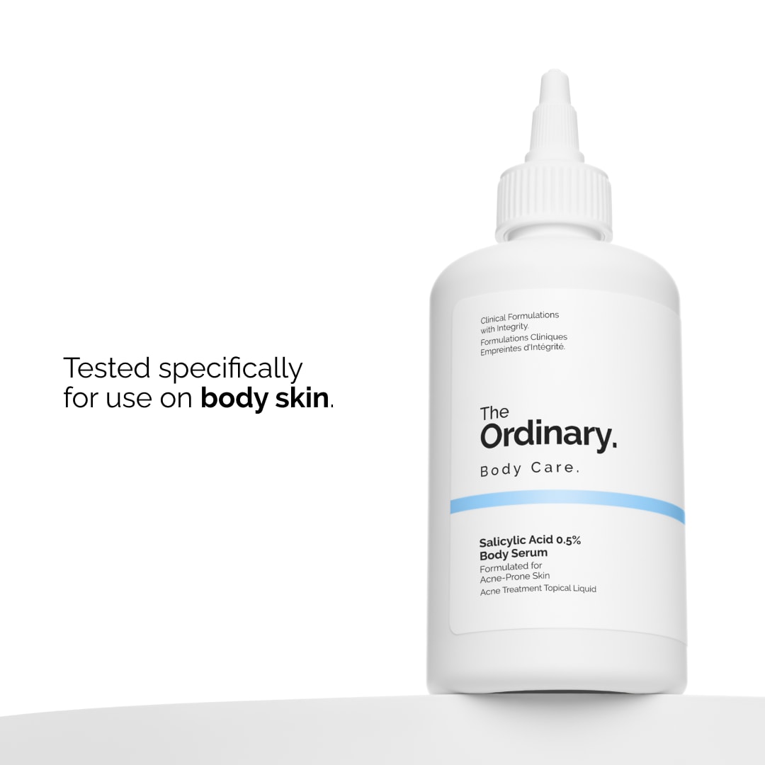 Отшелушивающая сыворотка для тела с 0.5% салициловой кислоты The Ordinary против акне — фото 7
