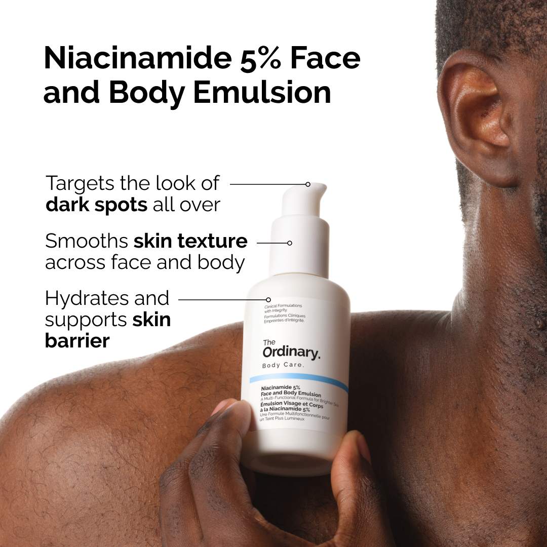 Эмульсия для лица и тела The Ordinary Niacinamide 5% от пигментных пятен и неровного тона — фото 3