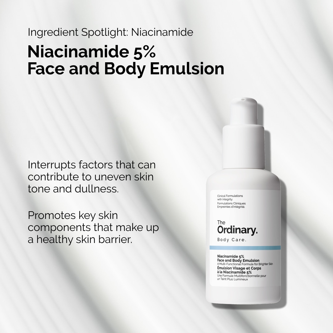 Эмульсия для лица и тела The Ordinary Niacinamide 5% от пигментных пятен и неровного тона — фото 7