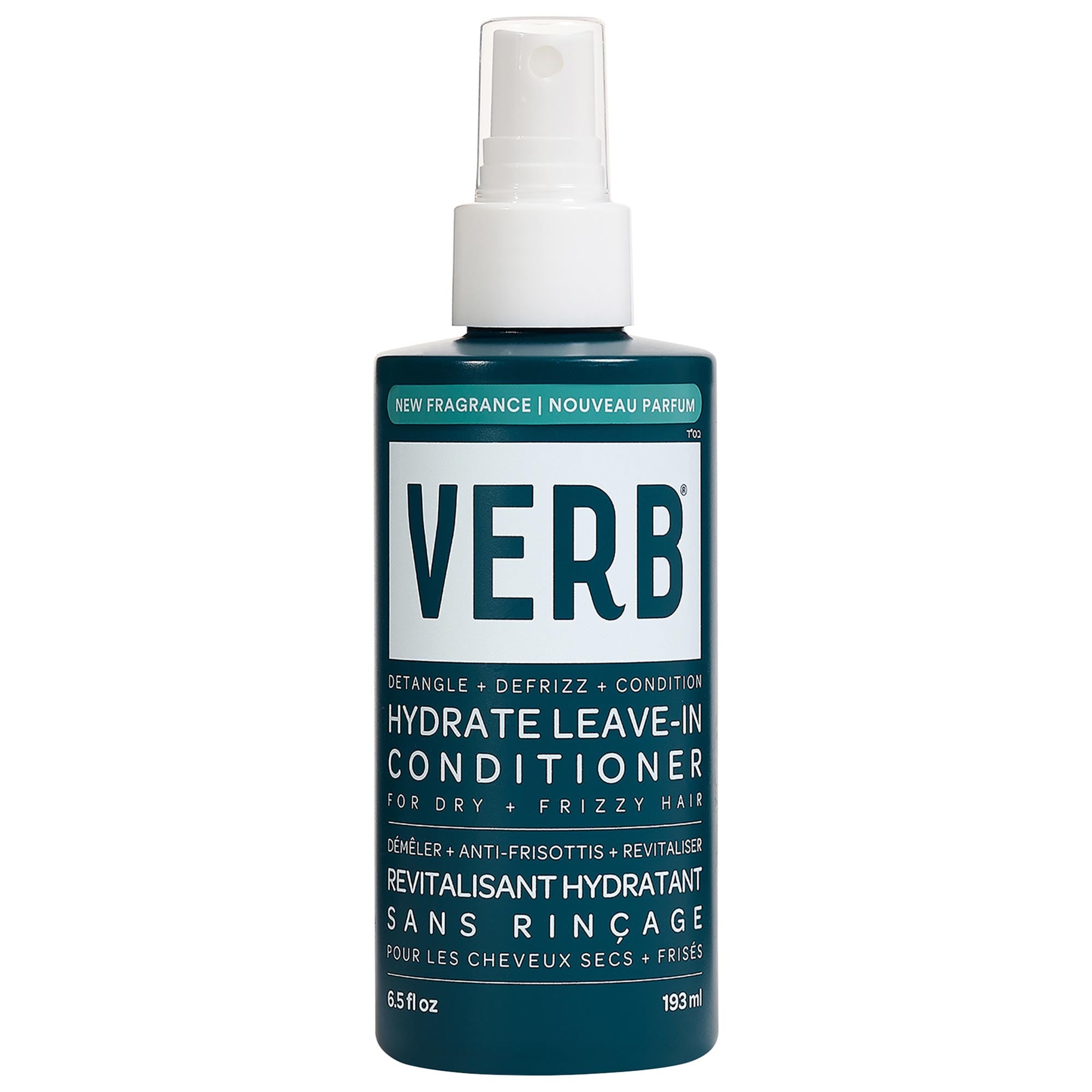 Verb Hydrate Detangling Leave-In Conditioner for Dry, Frizzy Hair 6.5 oz / 193 ml