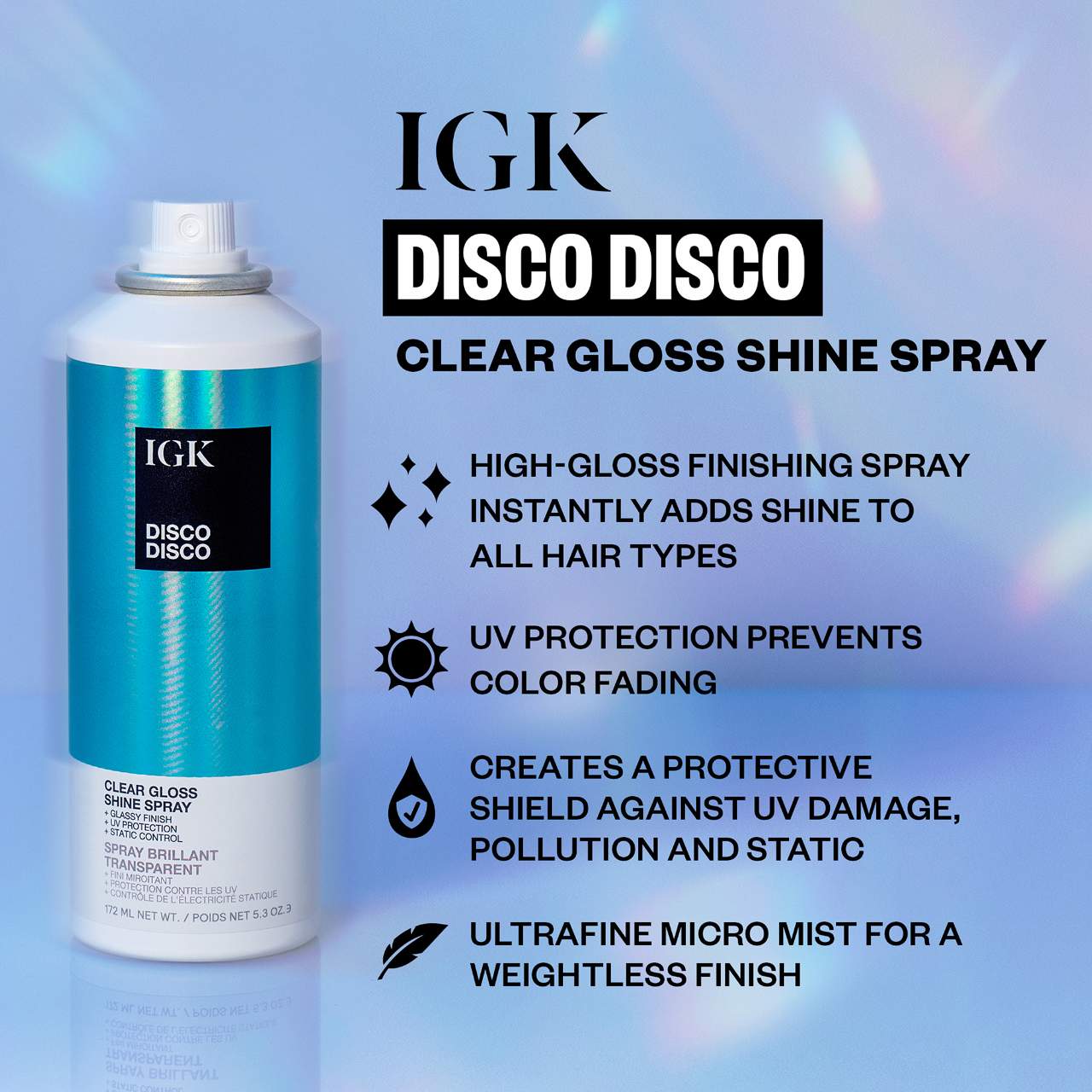 IGK Disco Hair Spray