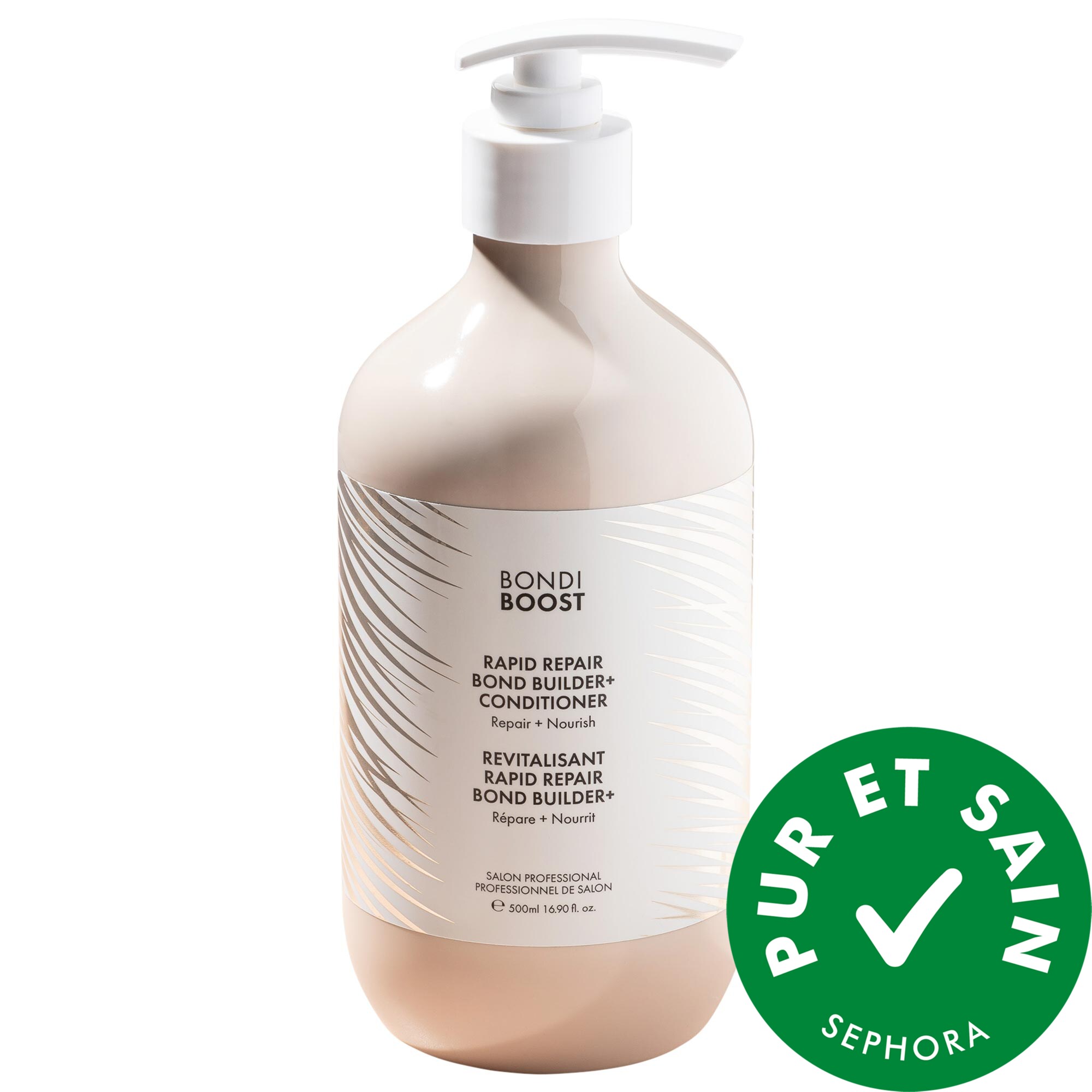 BondiBoost Revitalisant pour cheveux endommagés Rapid Repair Bond Builder+ 16.9 oz / 500 ml