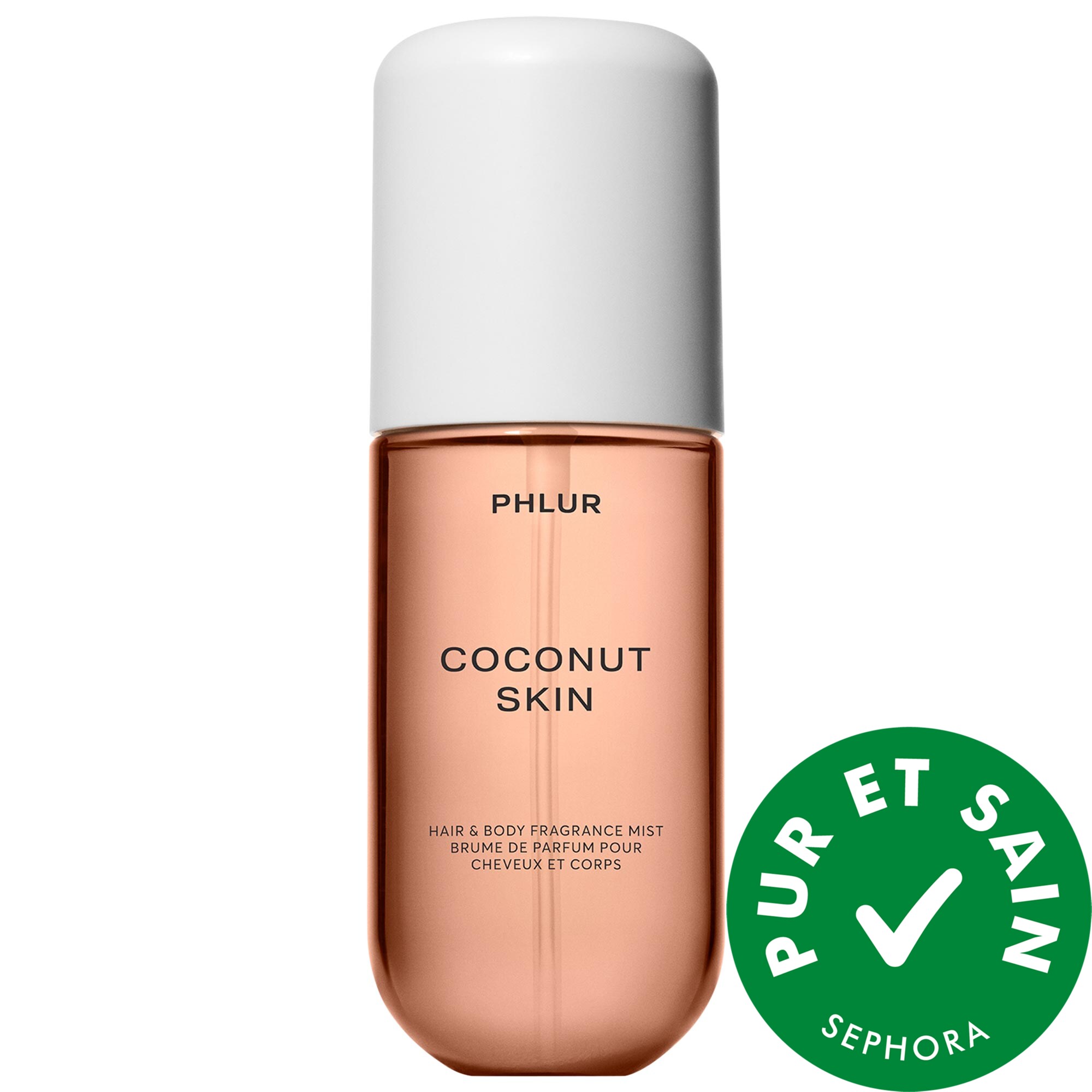 PHLUR Minibrume parfumée pour le corps et les cheveux Coconut Skin 3 oz vaporisateur