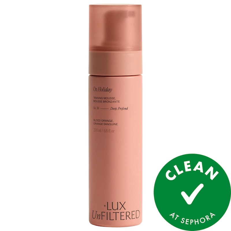 Lux Unfiltered N°36 On Holiday Hydrating Self Tanning Mousse in Blood Orange thumbnail 2